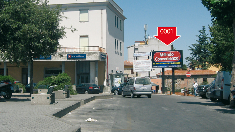 INSEGNA - MONTEFIASCONE, Piazzale Roma