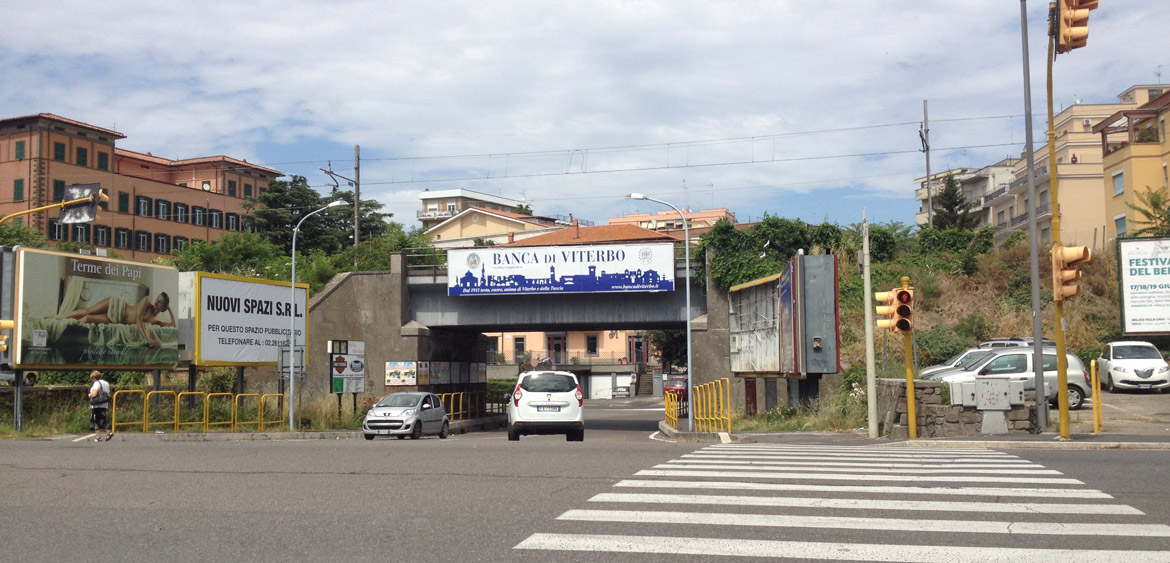 INSEGNA - VITERBO, Via della Ferrovia