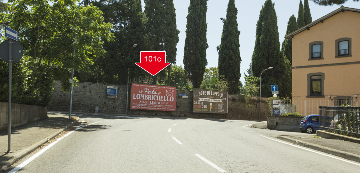 POSTER - VITERBO, Via Buon Pastore