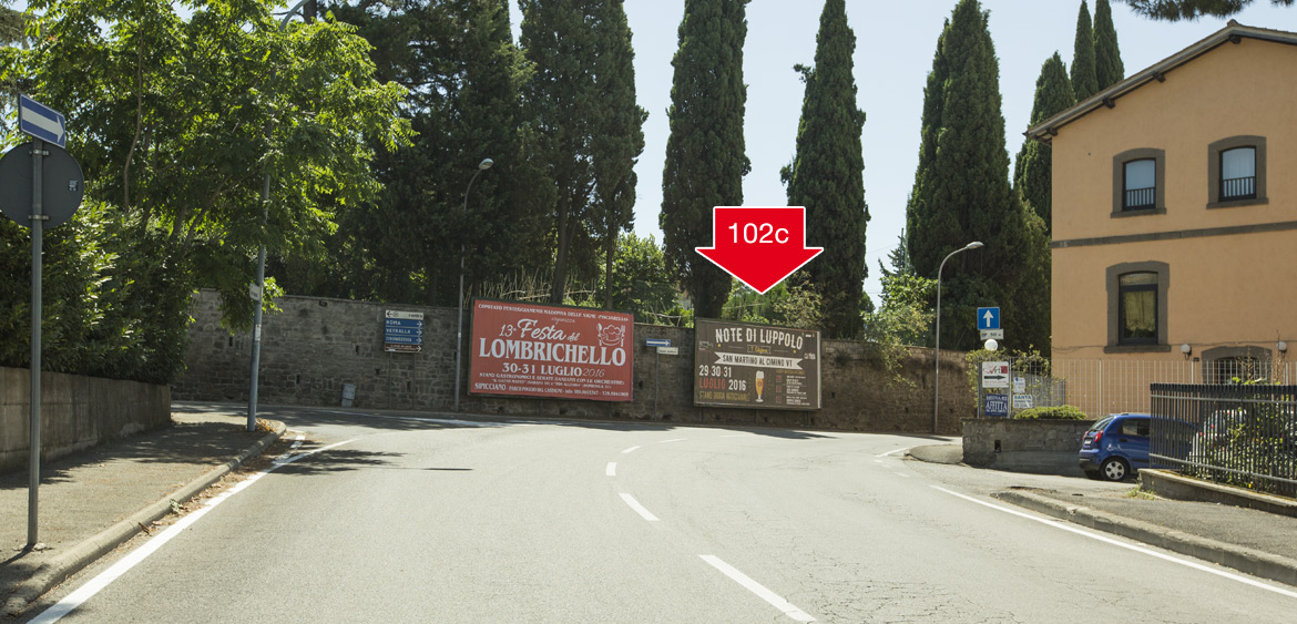 POSTER - VITERBO, Via Buon Pastore
