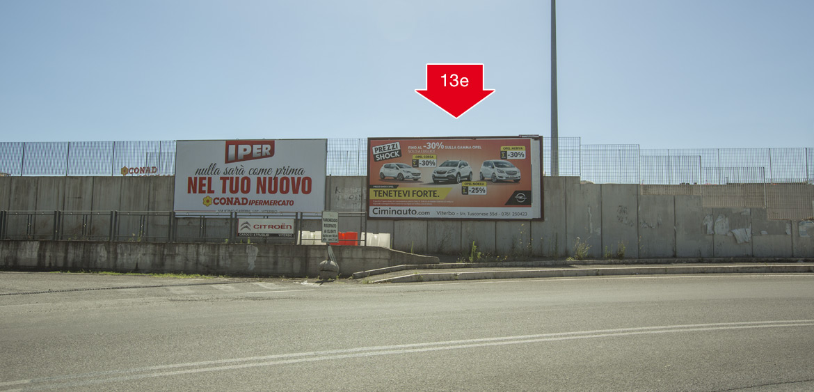 POSTER - VITERBO, Ipermercato Conad