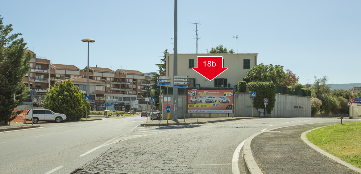POSTER - VITERBO, Strada Tuscanese
