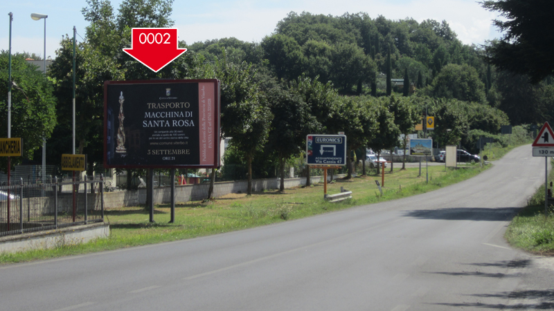 POSTER - ACQUAPENDENTE, Strada Cassia