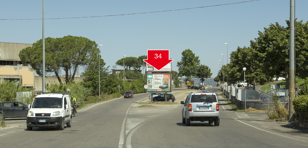 POSTER - VITERBO, Via dell'Industria