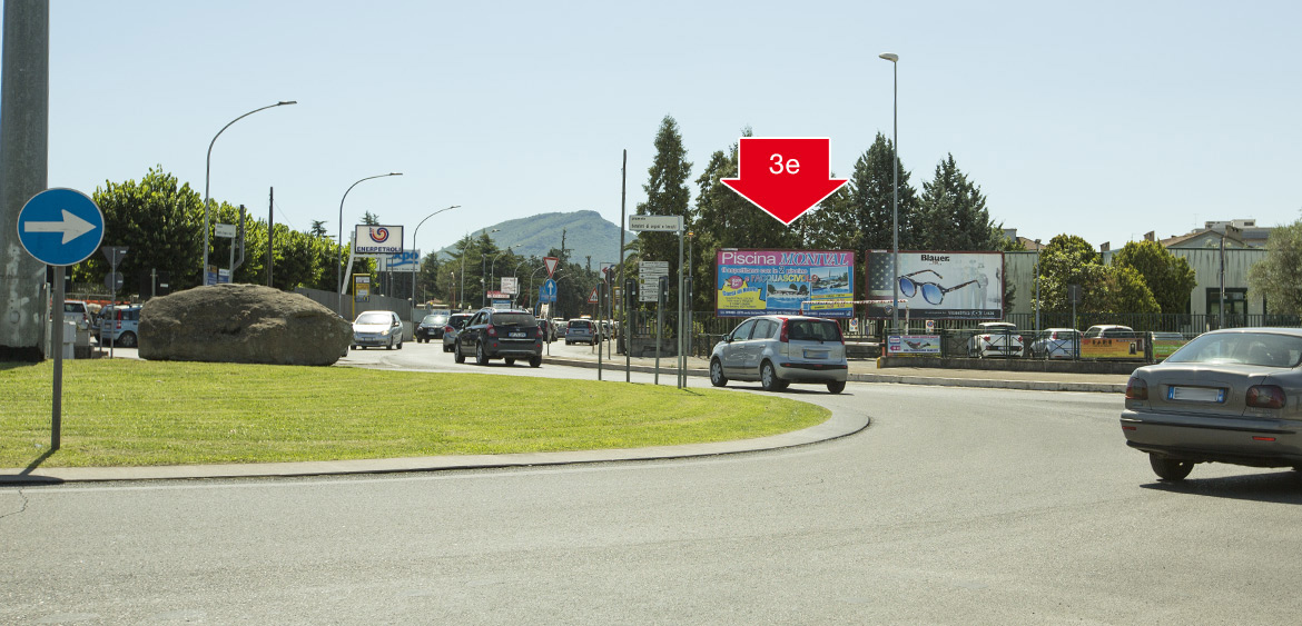 POSTER - VITERBO, Rotatoria Ipermercato Conad