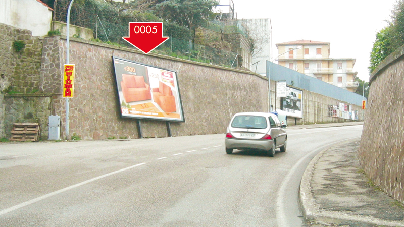 POSTER - MONTEFIASCONE, Via Dante Alighieri