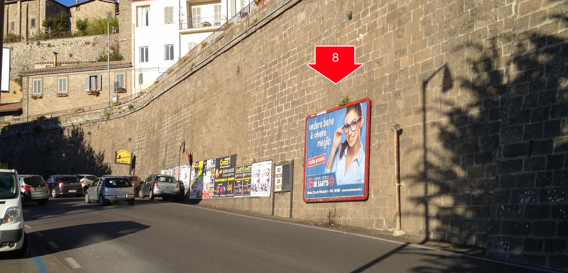 POSTER - MONTEFIASCONE, Via Verentana