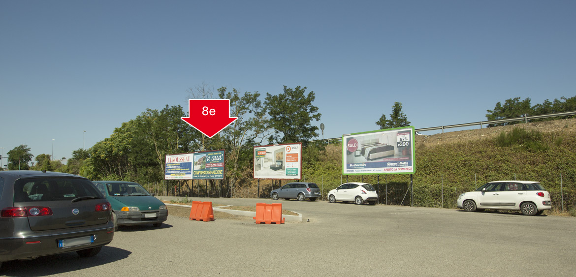 POSTER - VITERBO, Parcheggio Conad / Decathlon