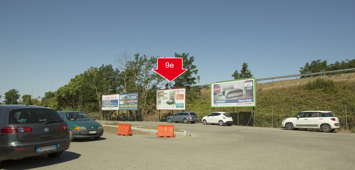 POSTER - VITERBO, Parcheggio Conad / Decathlon