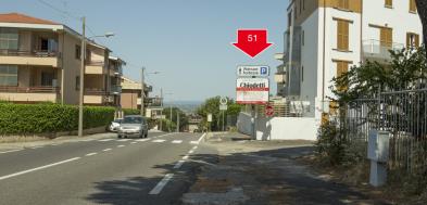 INSEGNA - VITERBO, Strada Cimina 