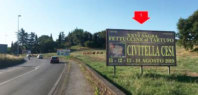 POSTER - VETRALLA, Str. Cassia/gommista