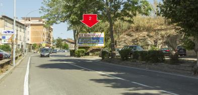 POSTER - VITERBO, Strada Cassia Sud